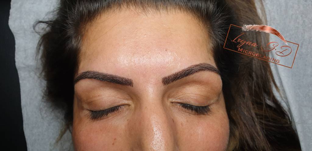 Microblading and shading